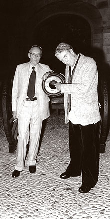 William S. Burroughs and  Brion Gysin